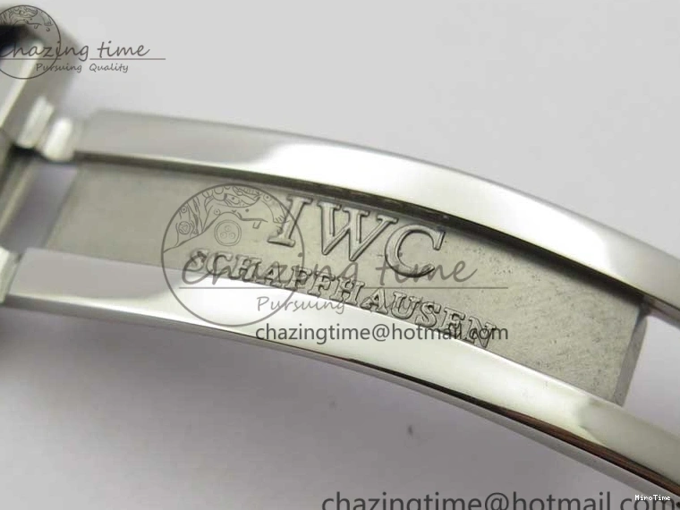 MIROTIME 0202 Supportive Big Pilot IW501008 “Boutique London” SS ZF Best Edition Blue Dial on Blue Leather Strap A 7106